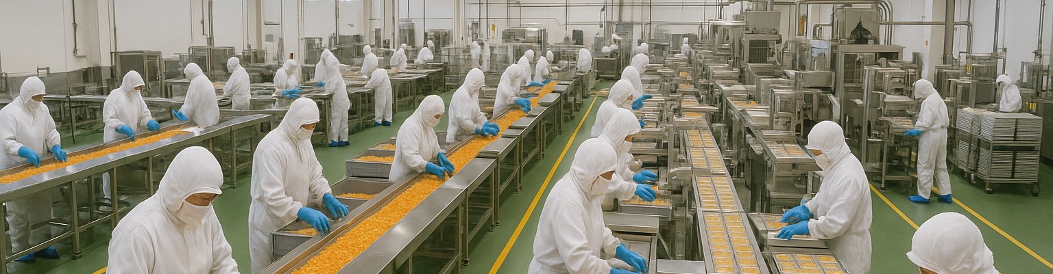 Lĩnh vực dịch vụ, chế biến thực phẩm