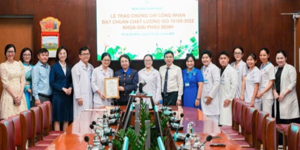 Lĩnh vực quản lý chất lượng xét nghiệm y tế